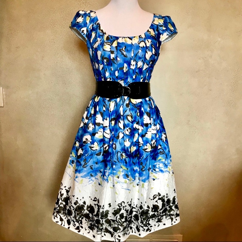 *RARE* Kay Unger Classic Dress Saks 5th Ave EUC - Picture 1 of 8